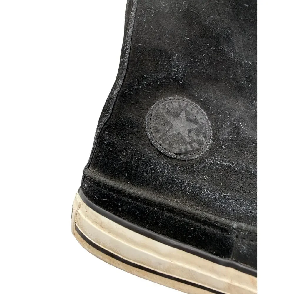 Converse Kids Black All Star CT Beverly Sneaker Boots Girls 11